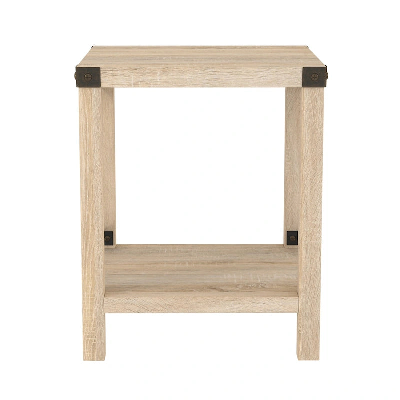 Table d'appoint Middlebrook Kujawa 18 pouces à côtés en X