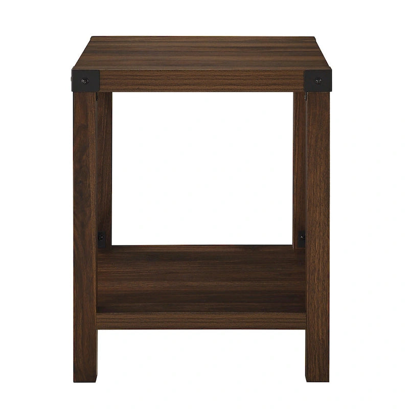 Table d'appoint Middlebrook Kujawa 18 pouces à côtés en X