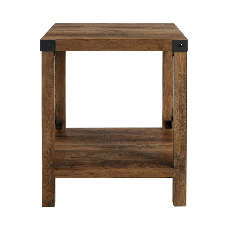 Table d'appoint Middlebrook Kujawa 18 pouces à côtés en X