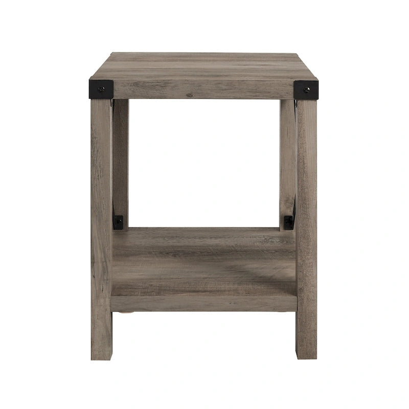 Table d'appoint Middlebrook Kujawa 18 pouces à côtés en X