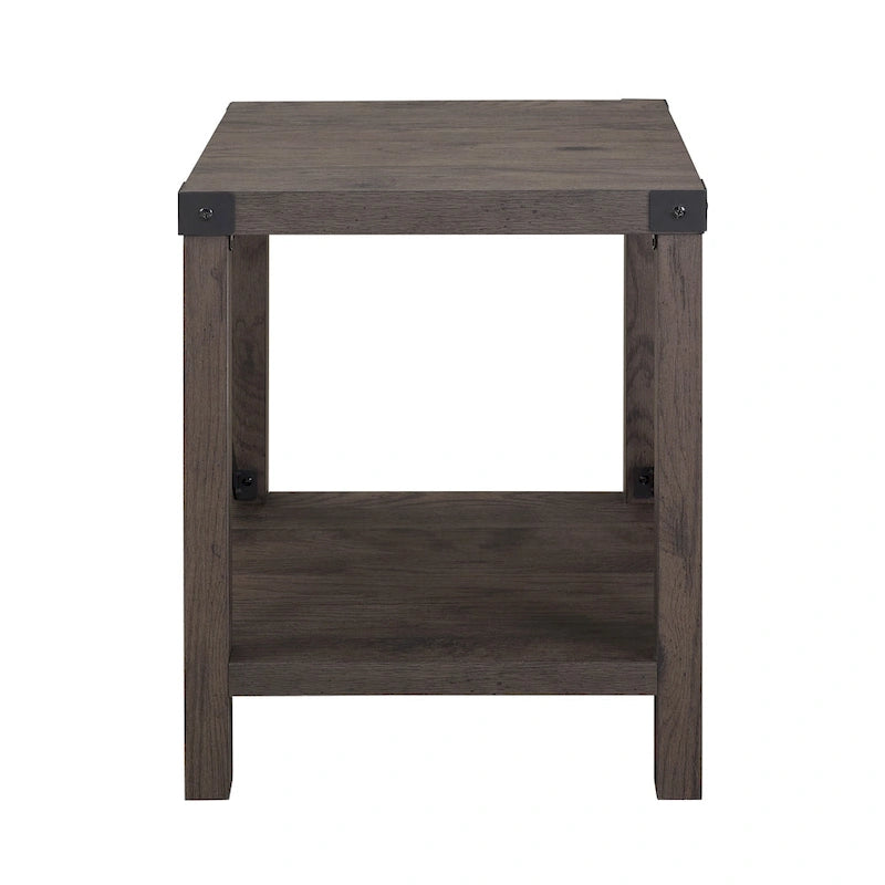 Table d'appoint Middlebrook Kujawa 18 pouces à côtés en X