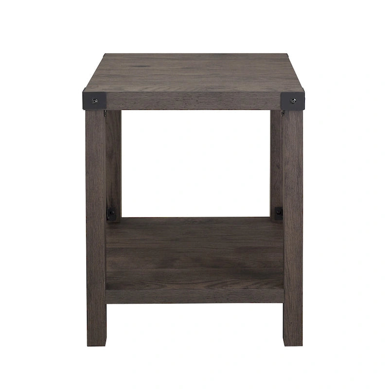 Table d'appoint Middlebrook Kujawa 18 pouces à côtés en X