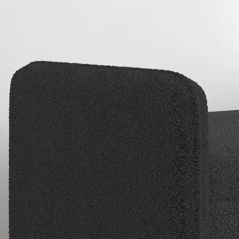 Tabouret de rangement en velours Teddy au design moderne, bancs de chambre