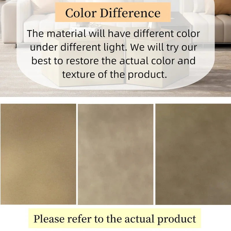 Ensemble de tables basses gigognes pentagonales irrégulières, ensemble de tables basses géométriques, ensemble de tables d'appoint, ensemble de tables basses cocktail (ensemble de 2 pièces)