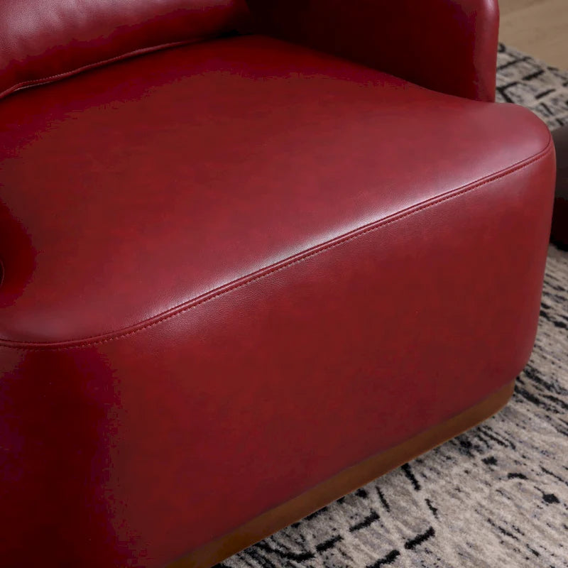 Fauteuil pivotant en forme de tonneau, fauteuil d'appoint rond et confortable, fauteuil club pivotant à 360 degrés, fauteuil de détente pour chambre d'enfant