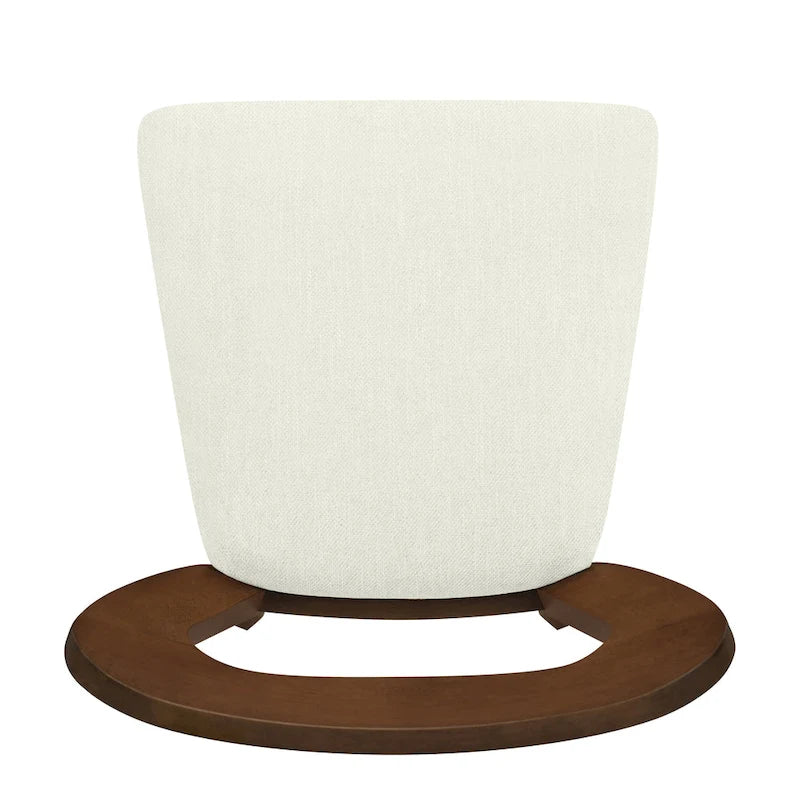 Christopher Knight Home - Ensemble de 2 chaises de salle à manger modernes et rembourrées Ethan avec dossier ouvert