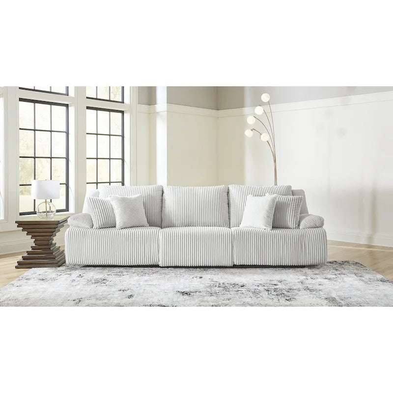 Canapé d'angle inclinable haut de gamme 3 pièces Signature Design by Ashley - 128 cm (L) x 40 cm (P) x 41 cm (H)