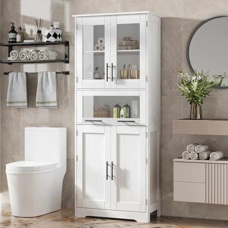 Armoire de salle de bain haute