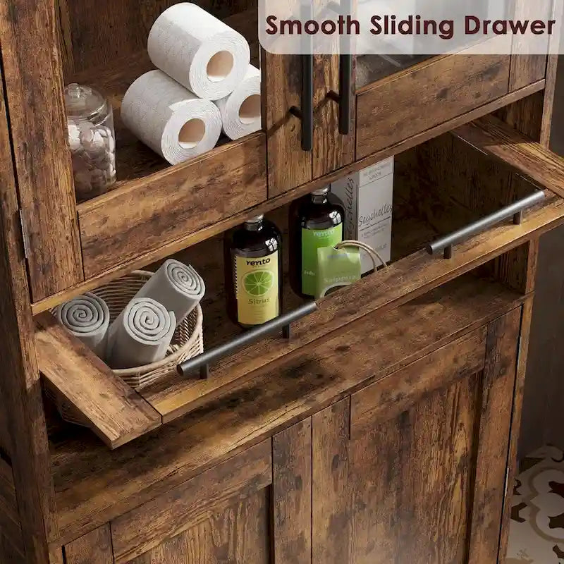Armoire de salle de bain haute