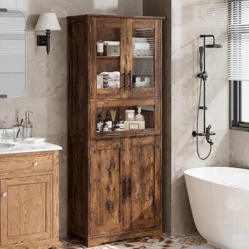 Armoire de salle de bain haute