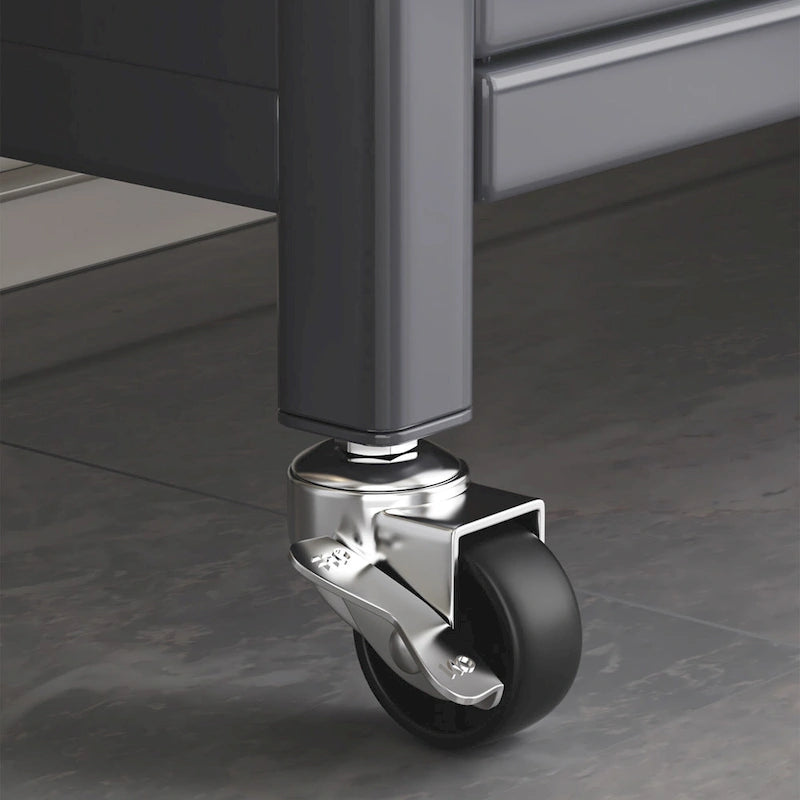 Étagère de cuisine à porte ouverte, meuble de rangement pour micro-ondes à plusieurs niveaux, du sol au plafond (tabouret non inclus).