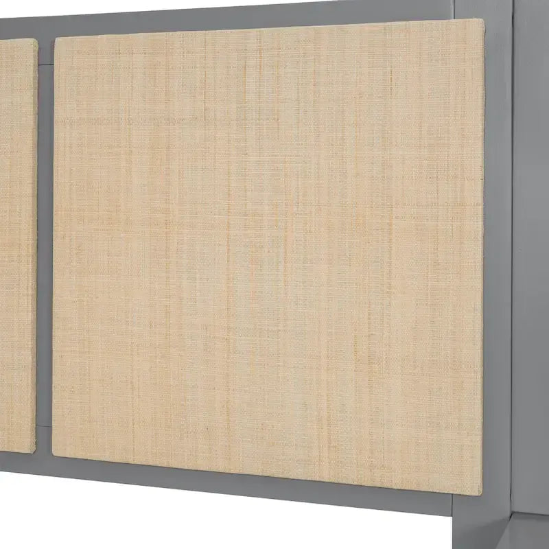 Cadre de lit plateforme en bois massif de taille Queen avec tables de chevet intégrées et lampes de tête de lit