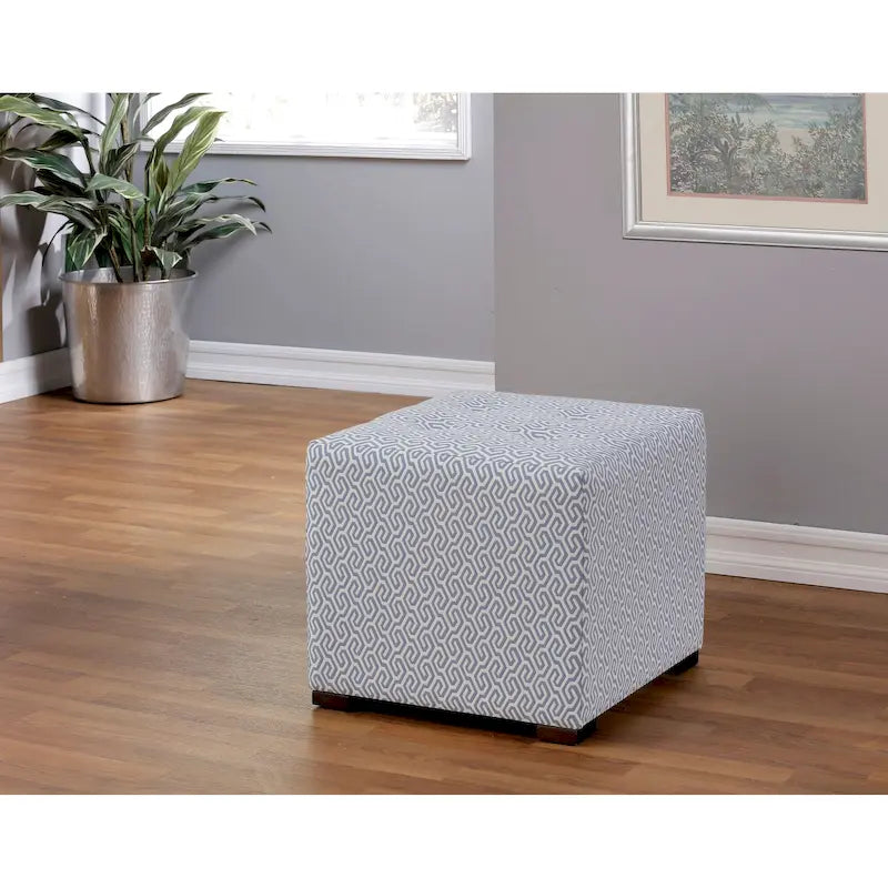 Pouf capitonné carré Merton Transitional