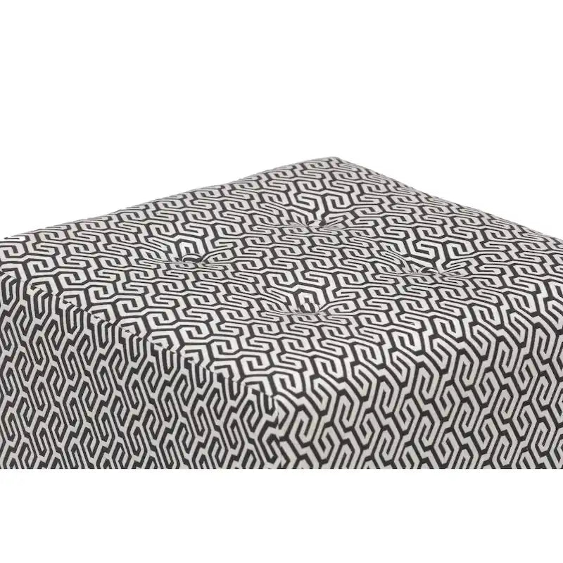 Pouf capitonné carré Merton Transitional