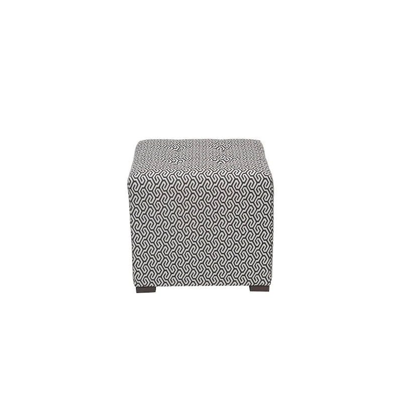 Pouf capitonné carré Merton Transitional