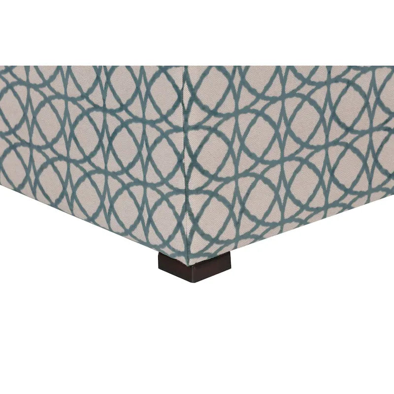 Pouf capitonné carré Merton Transitional