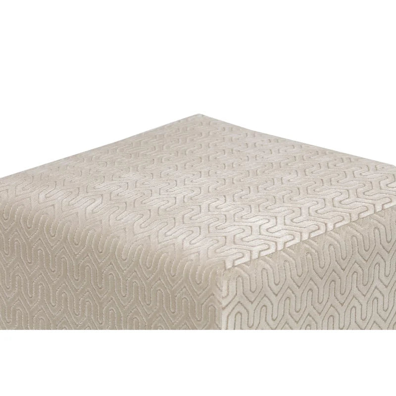 Pouf capitonné carré Merton Transitional
