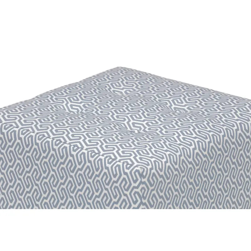 Pouf capitonné carré Merton Transitional