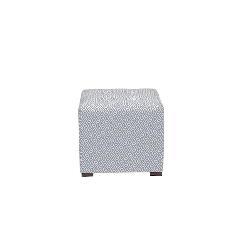 Pouf capitonné carré Merton Transitional