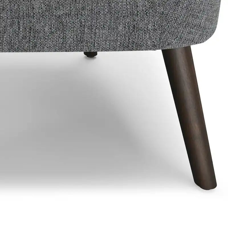 Fauteuil d'appoint WYNDENHALL Bonita de style moderne du milieu du siècle, de forme irrégulière, 68,5 cm de large - 67,5 cm de profondeur x 68 cm de largeur x 80 cm de hauteur