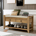 Banc de rangement multifonctionnel avec porte-chaussures et siège