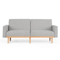 Futon Brookside Harlow avec sommier en bois