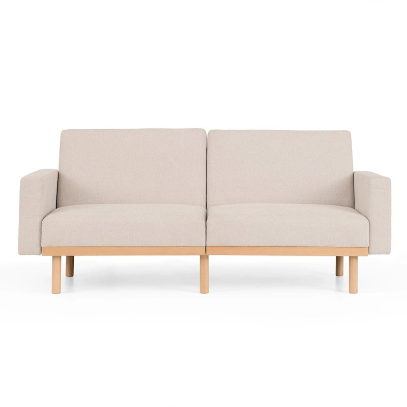 Futon Brookside Harlow avec sommier en bois