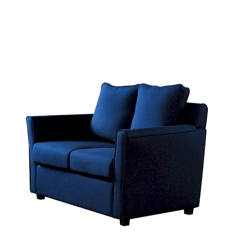 Canapé deux places contemporain rembourré à accoudoirs évasés Goldt de Furniture of America