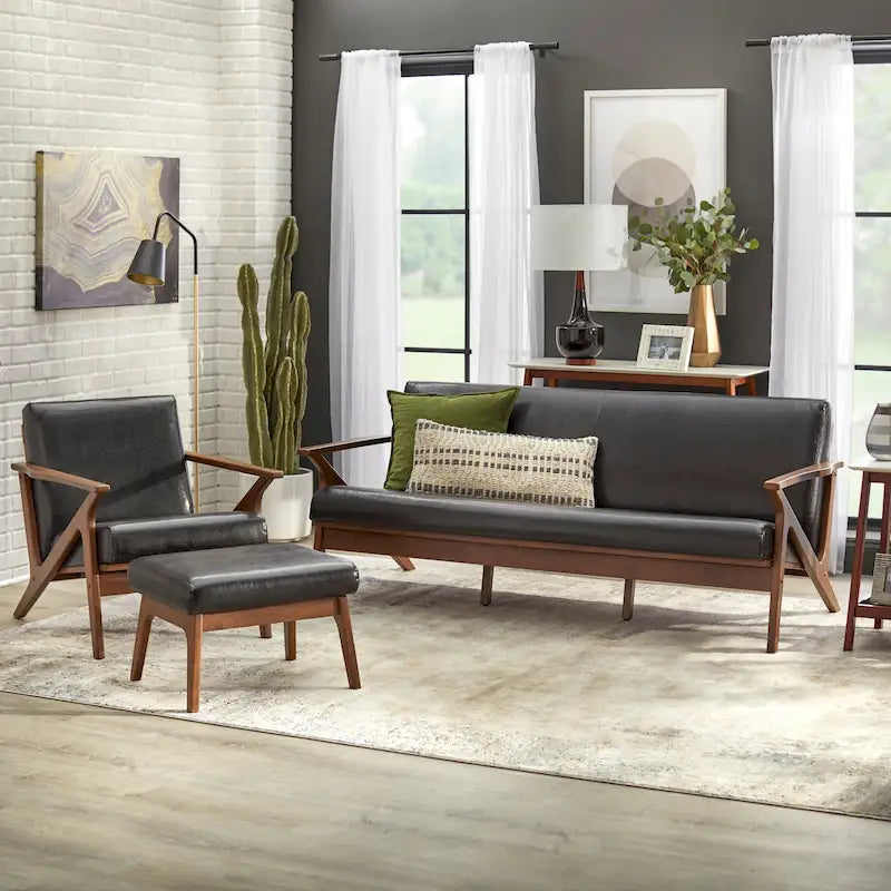 Ensemble de salon en bois massif Bianca de Simple Living