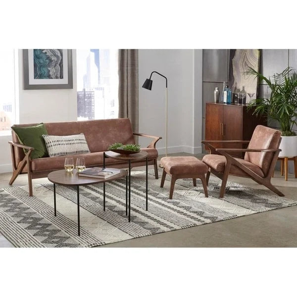 Simple Living Bianca Solid Wood Living Room Set