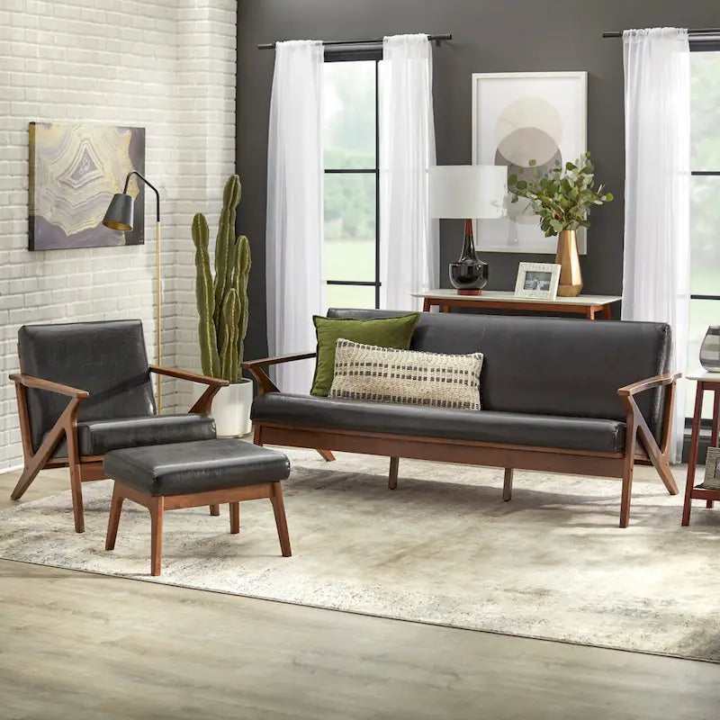 Ensemble de salon en bois massif Bianca de Simple Living