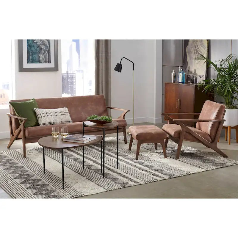 Ensemble de salon en bois massif Bianca de Simple Living