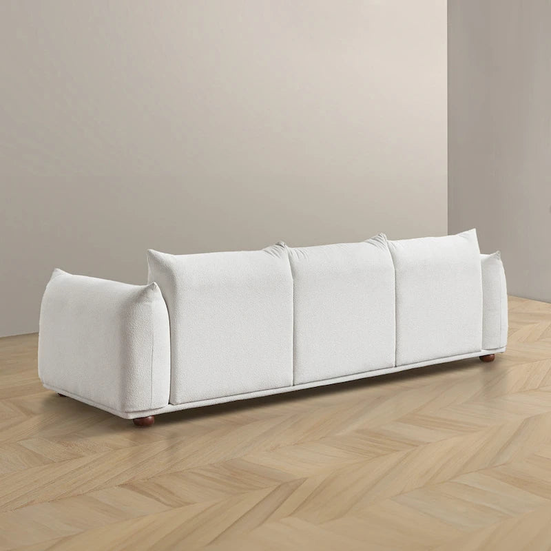 Canapé Arten de luxe moderne du milieu du siècle en boucle/velours