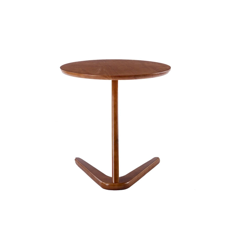 Ensemble de 2 fauteuils d'appoint de style moderne du milieu du siècle avec table d'appoint
