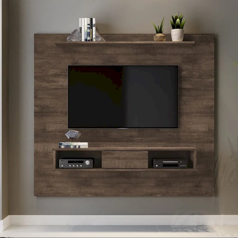 Étagère murale pour téléviseur Midtown Concept (compatible avec les téléviseurs de 70 pouces)