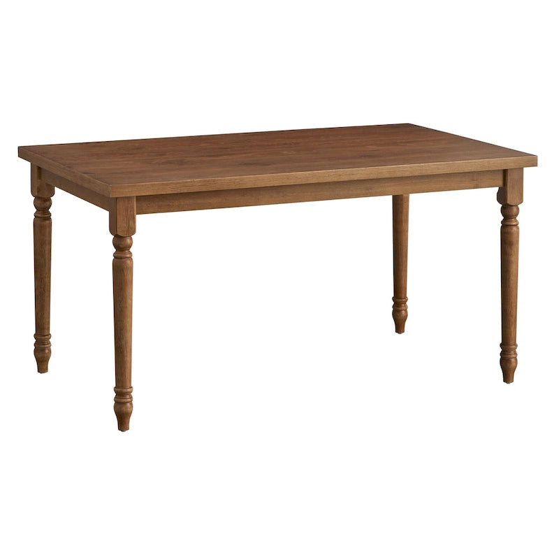 Ensemble de salle à manger 5 pièces Simple Living en bois brûlé