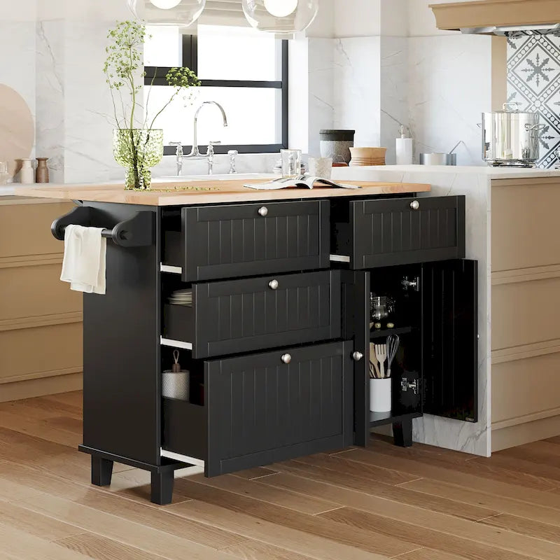 Îlot de cuisine avec abattant et 2 places assises