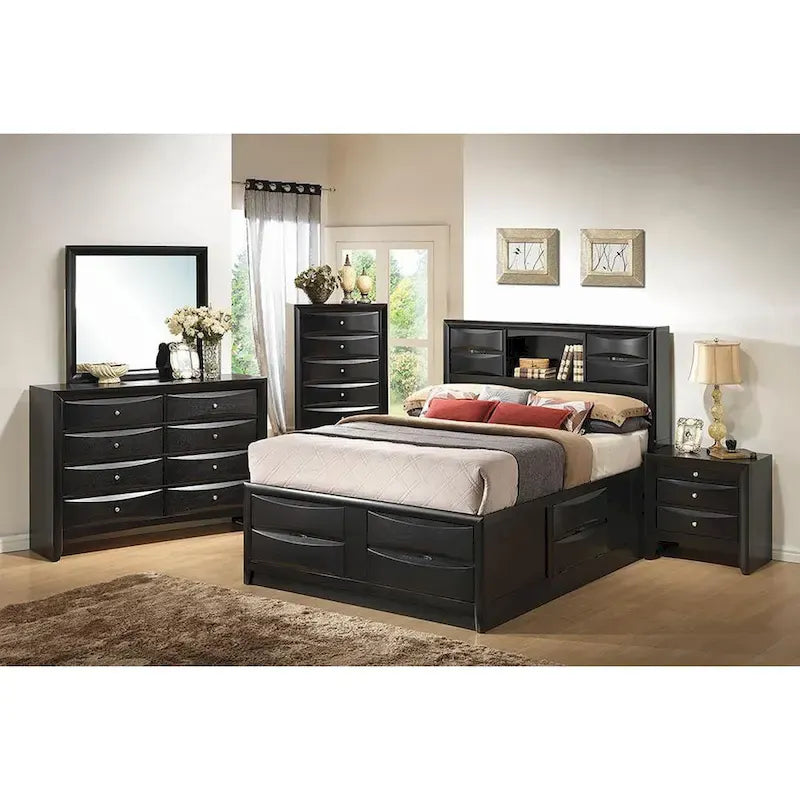 Lit de rangement Jazz Black