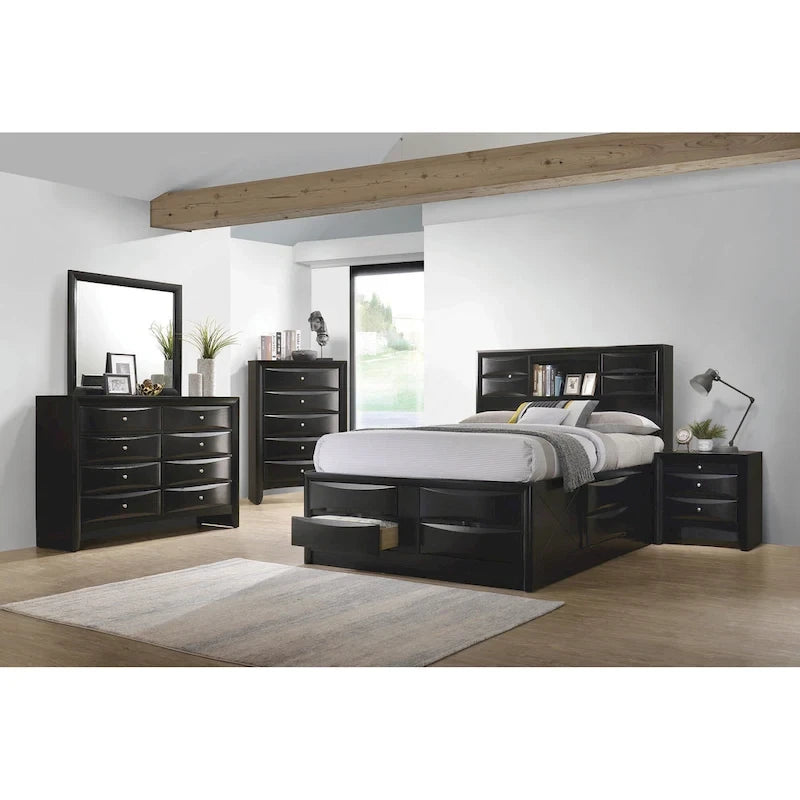Lit de rangement Jazz Black