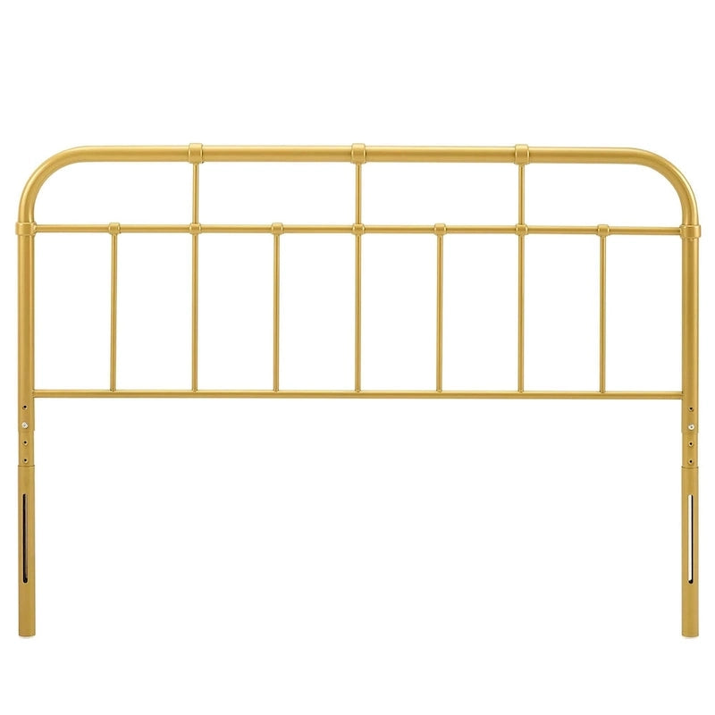 Tête de lit Shaffer Classic Queen Size en métal doré