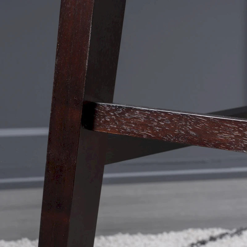 Tabouret de bar Kimi contemporain capitonné avec garniture cloutée (lot de 2) par Christopher Knight Home
