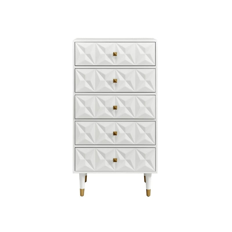 Commode à cinq tiroirs Bea Geo