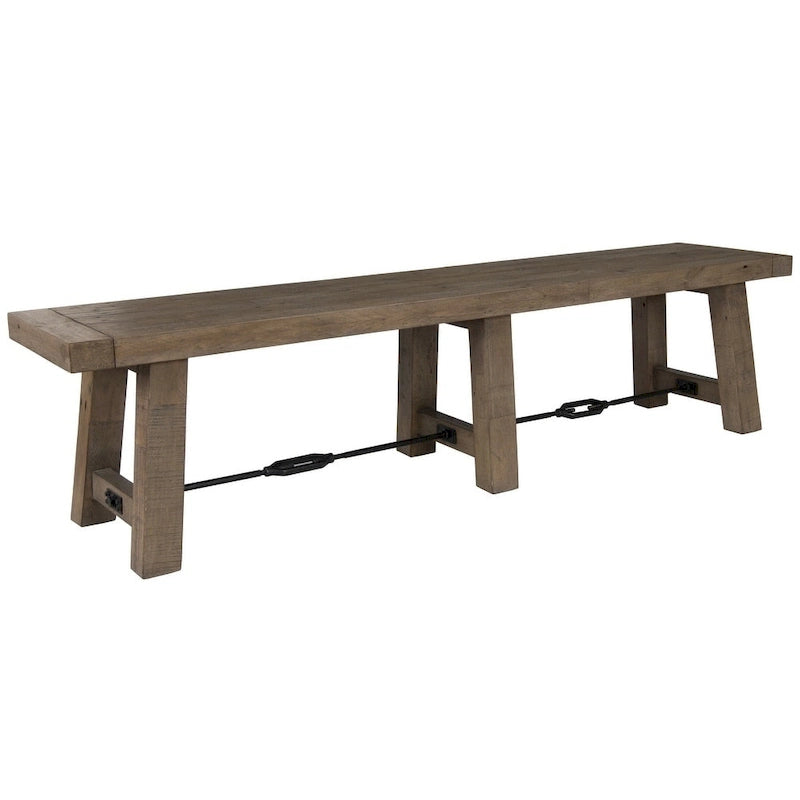 Banc Carbon Loft Pallero en pin recyclé de 72 pouces