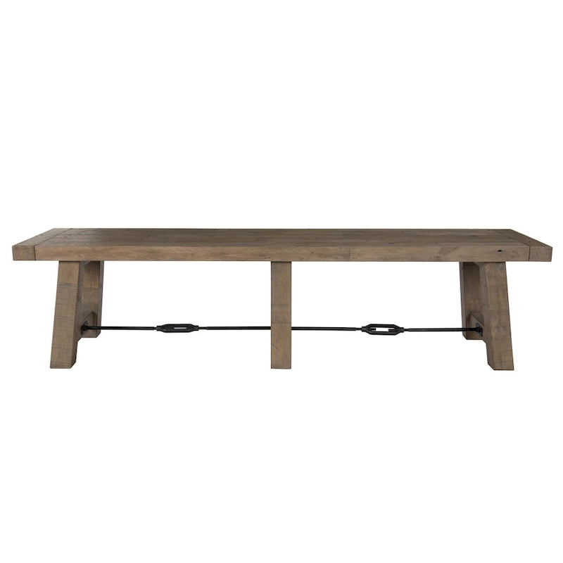 Banc Carbon Loft Pallero en pin recyclé de 72 pouces