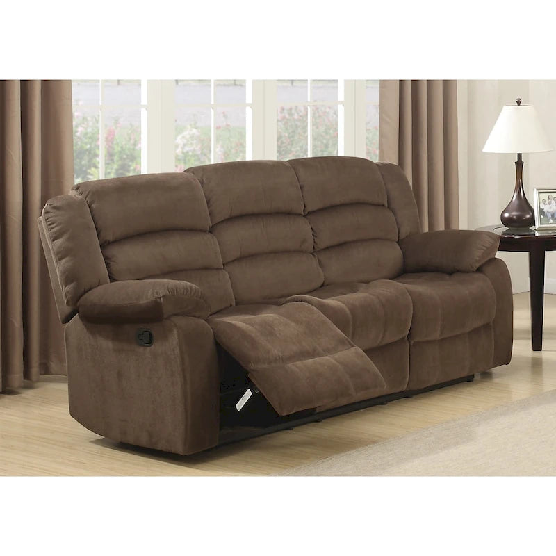 Ensemble de salon inclinable 3 pièces marron Copper Grove Shademill