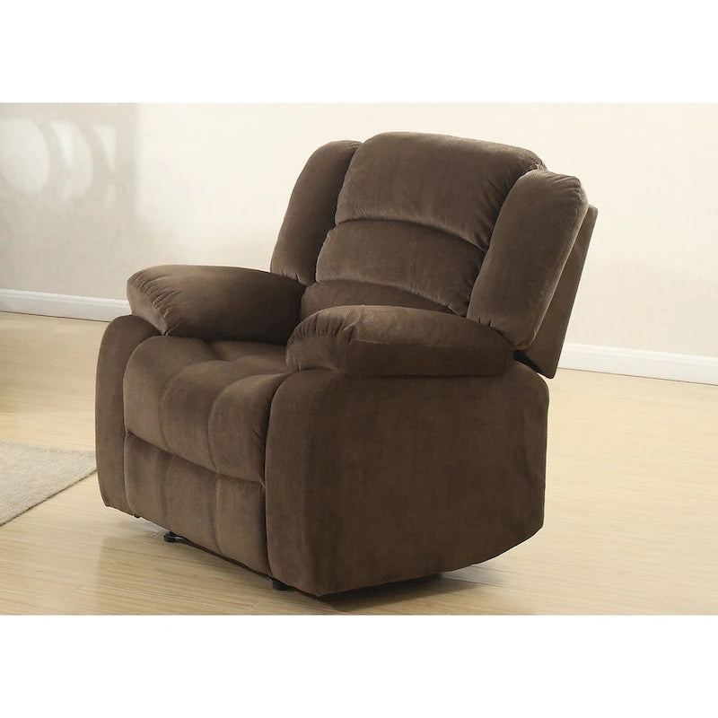 Ensemble de salon inclinable 3 pièces marron Copper Grove Shademill