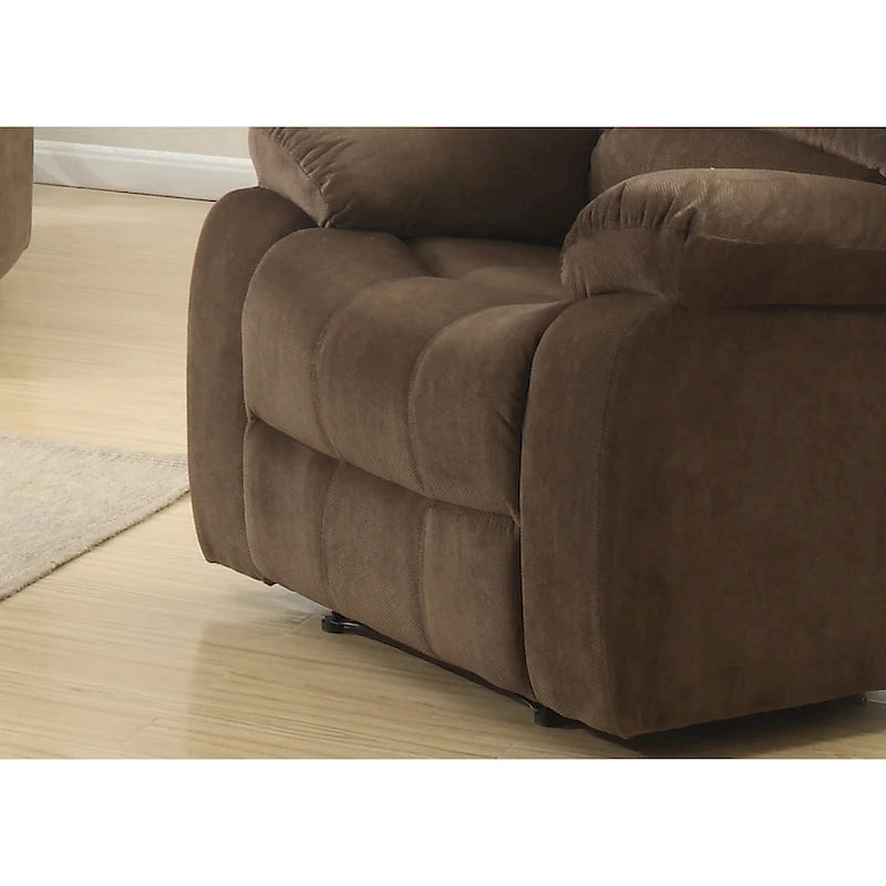 Ensemble de salon inclinable 3 pièces marron Copper Grove Shademill