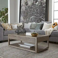Table basse Bartlett Field couleur taupe poussiéreux