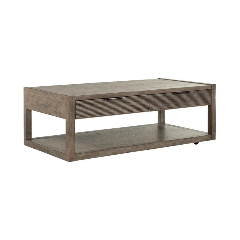 Table basse Bartlett Field couleur taupe poussiéreux