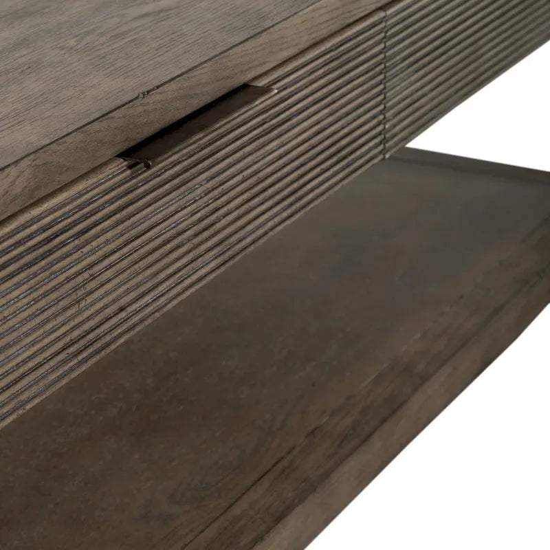 Table basse Bartlett Field couleur taupe poussiéreux
